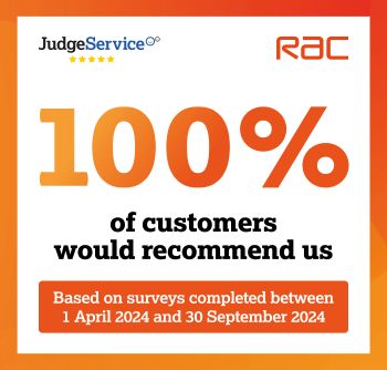 RAC 100% satisfaction certificate