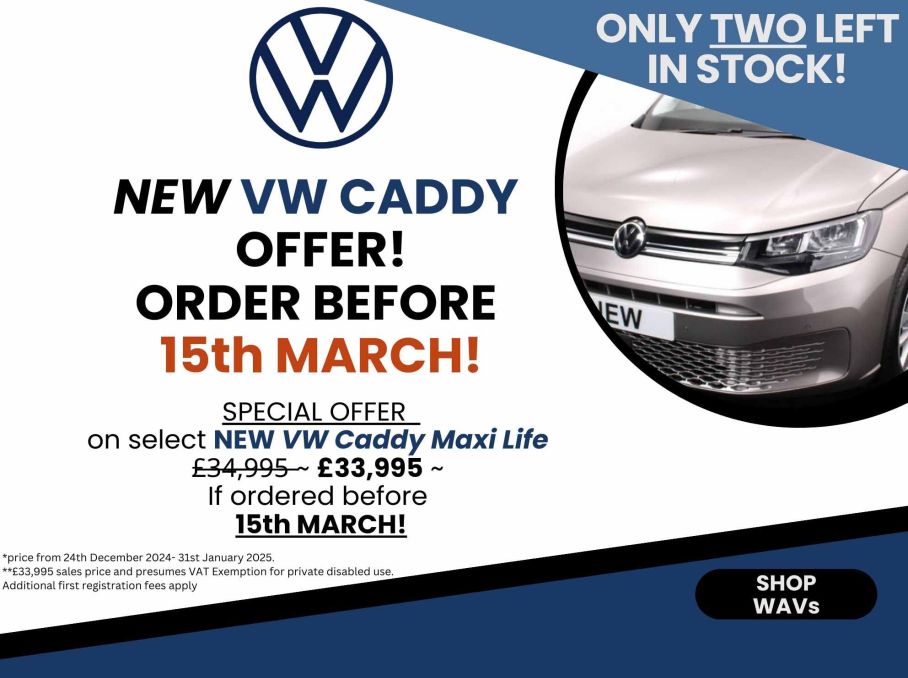 £1000 price drop on VW Caddy Poster