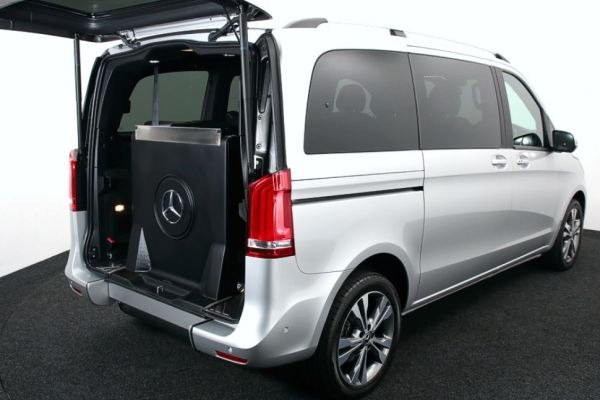 Mercedes car with Wheelchair ramp