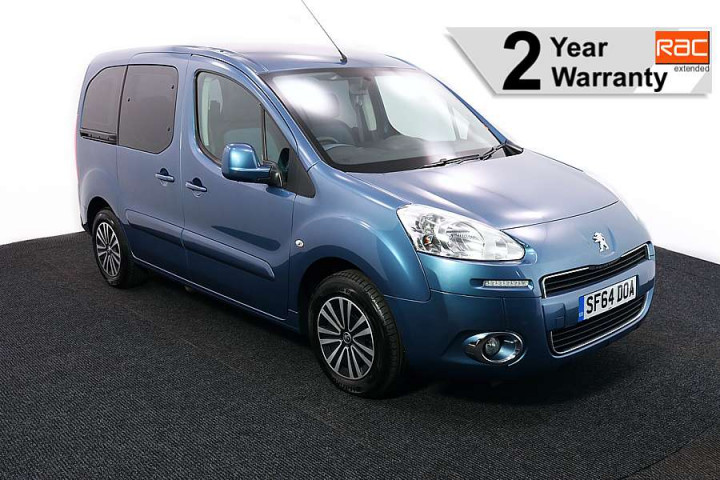 Wheelchair Accessible Vehicle PEUGEOT PARTNER SF64 DOA BLUE 1RAC