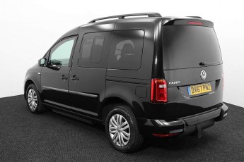 Wheelchair Accessible Vehicle VW Caddy Black DV67PNZ 4