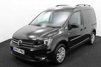 Wheelchair Accessible Vehicle VW Caddy Black DV67PNZ 3