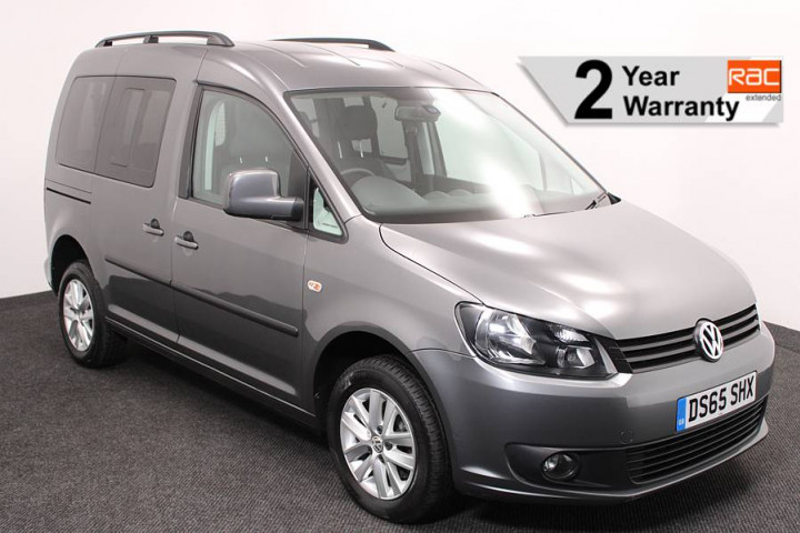 Used wheelchair accessible vehicle for sale VW caddy Grey DS65SHX 1