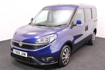 Wheelchair accessible vehicle Fiat Doblo Blue YX69JXM 2