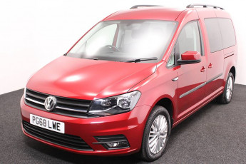 Used wav for sale VW Caddy red PG68LWE 2