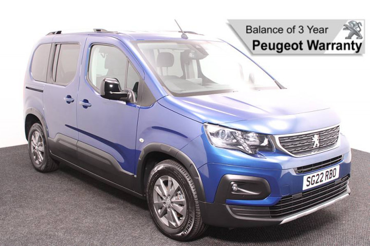 Wheelchair accessible vehicles Peugeot Partner Blue SG22RBO 1