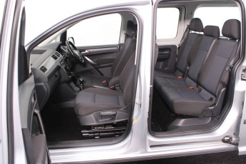 Wheelchair accessible vehicle for sale VW Caddy Silver VN67JEO 4