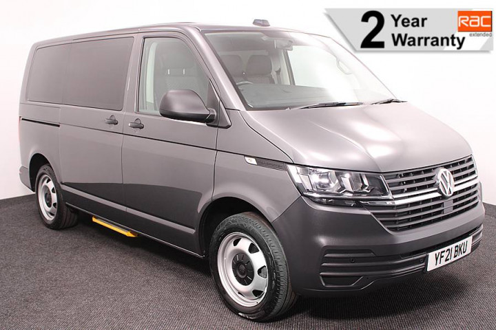 Wheelchair accessible vehicle for sale VW CARAVELLE grey YF21BKU 1