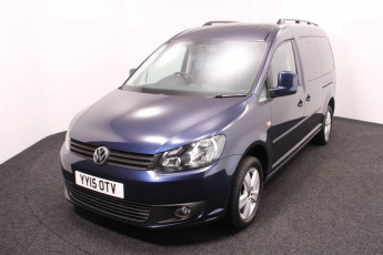 Used WAV for sale VW Caddy Blue YY15OTV 2