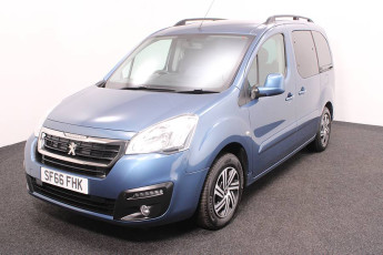 Used wheelchair accessible vehicle for sale Peugeot Partner Blue SF66FHK 2