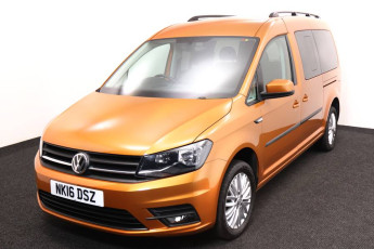 Accessible vans for sale VW Caddy Ramp Orange NK16DSZ 2