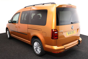 Accessible vans for sale VW Caddy Ramp Orange NK16DSZ 3