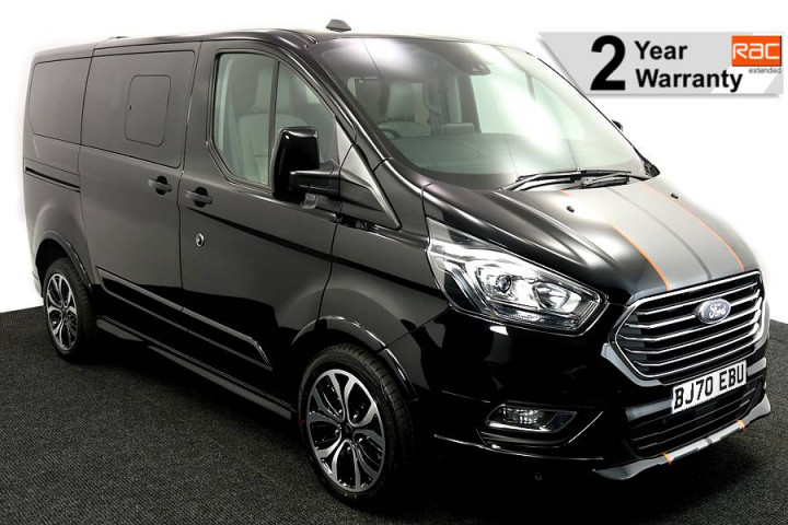 disabled car Ford Tourneo Custom Sport Black 1