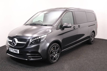 Wheelchair accessible vehicle UK Mercedes VCLASS CF73PNO 2