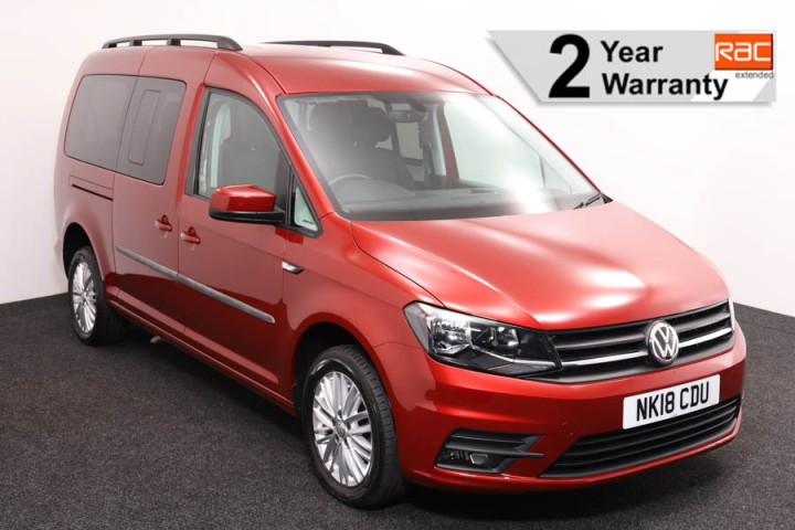 Wheelchair car sales VW CADDY Red NK18CDU 1