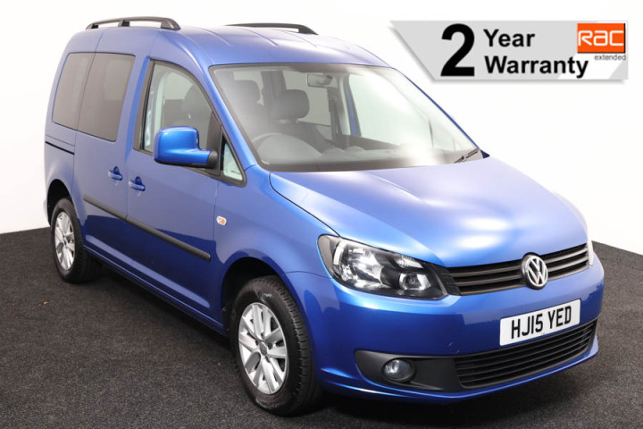 WAV vehicle VW Caddy Blue HJ15YED 1