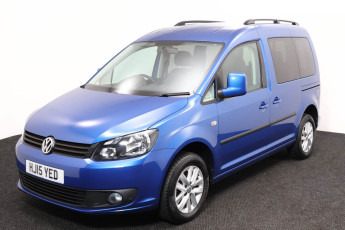 WAV vehicle VW Caddy Blue HJ15YED 2