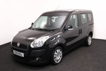 Wheelchair accessible vehicle for sale Fiat Doblo Black YX13EOJ 2