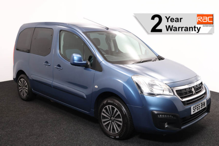 WAV Vehicle for sale Peugeot Partner Blue SF65BHW 1