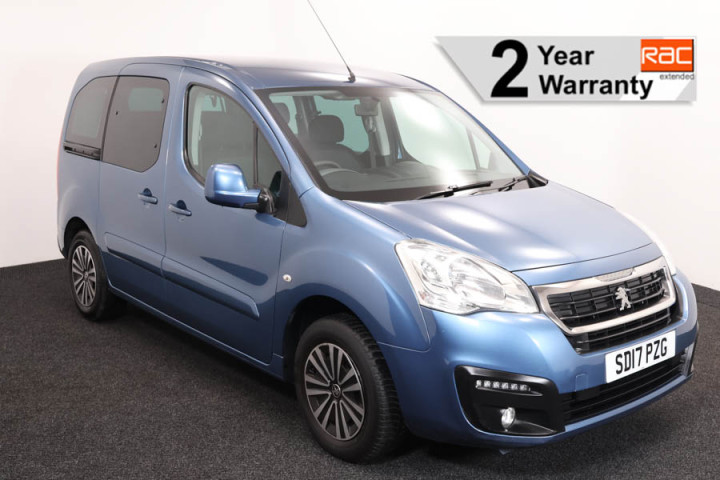 USED WAV Peugeot Partner Blue SD17PZG 1