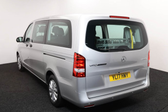 Wheelchair accessiblevehicle Mercedes vito silver YL17HWY 3