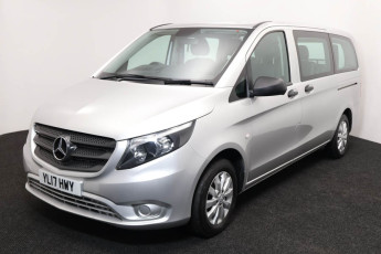 Wheelchair accessiblevehicle Mercedes vito silver YL17HWY 2