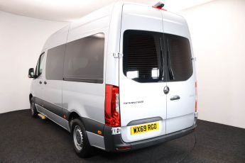 Wheelchair accessible van Mercedes sprinter silver WX69RGO 3