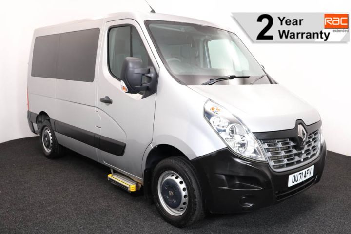 WAV Cars Renault Master Silver OU71AFV 1