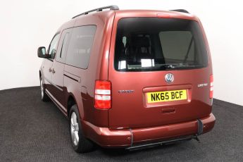 Used WAVs for sale VW Caddy Red NK65BCF 3