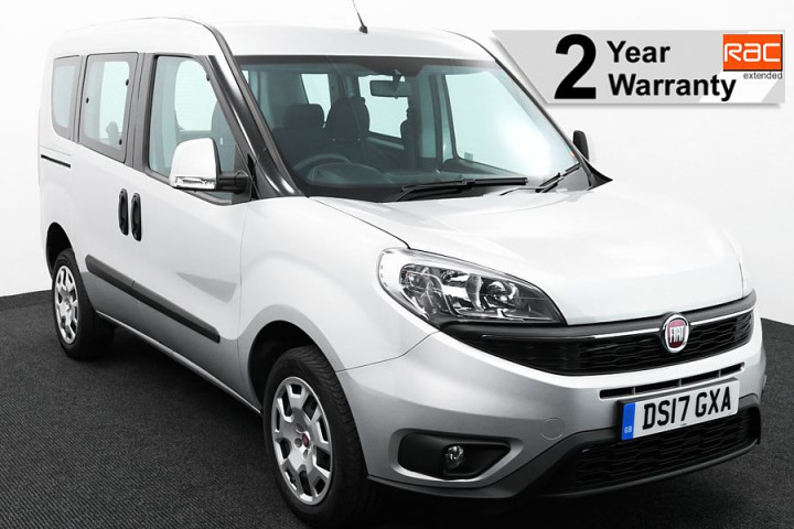 1.Wheelchair Accessible Vehicle DS17GXA Fiat Doblo SIlver 1 RAC 2